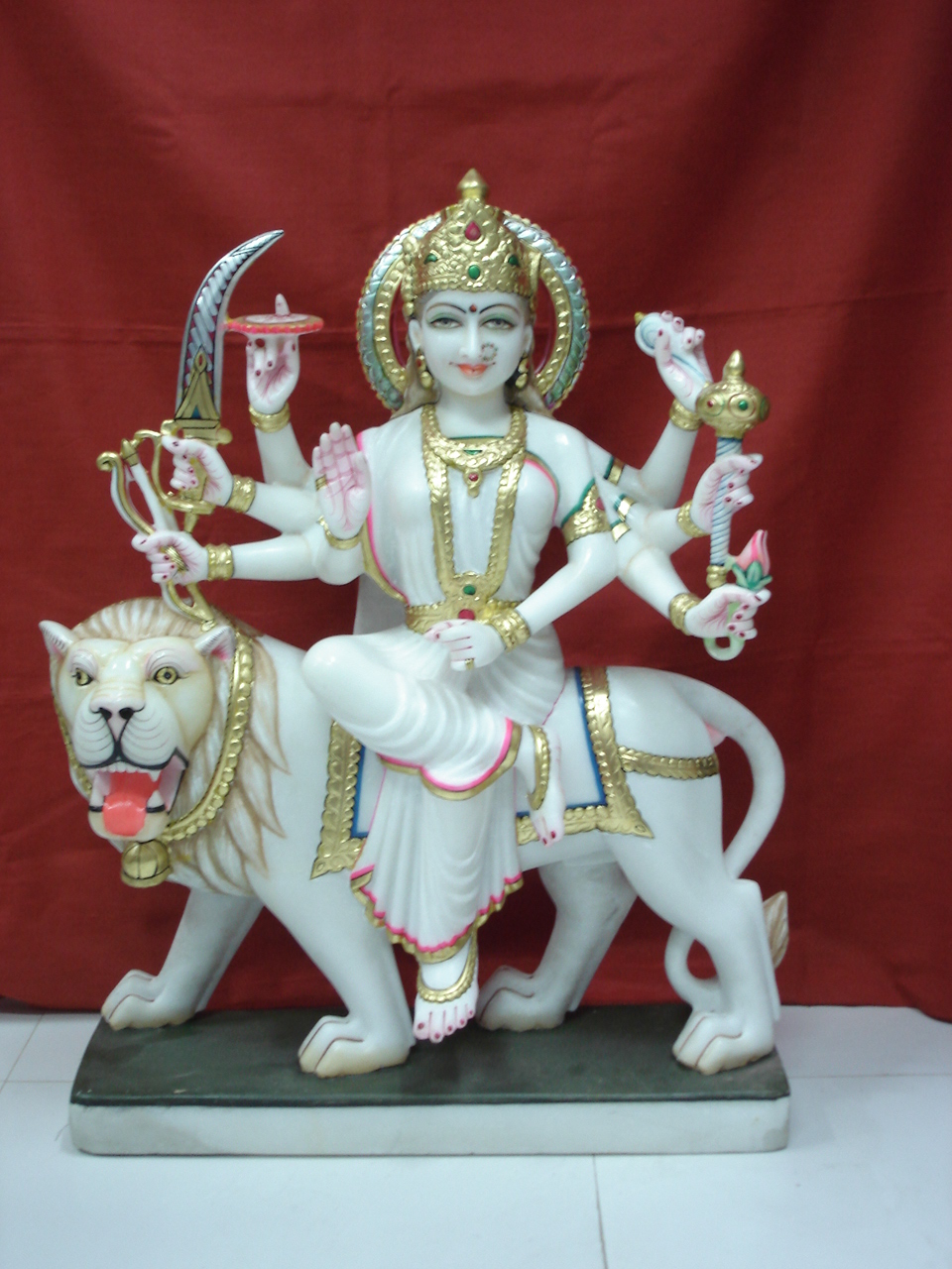 Marble Durga Ji